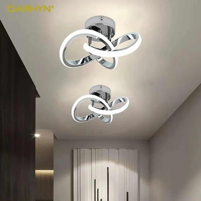 LED Ceiling Lights-Strip Aisle, Modern Lamps, Minimalist Living Room, Balcony, Entrance, Staircase, Led Luster Fixtures