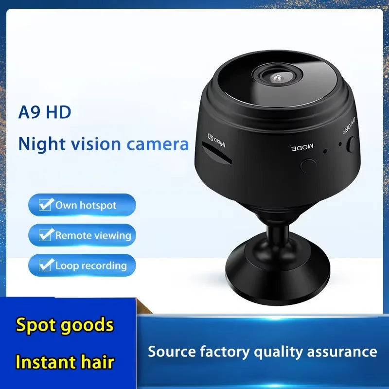 WiFi Camera – Mini Xiaomi A9 - 1080P HD Wireless Security Monitor with Night Vision & Remote Access