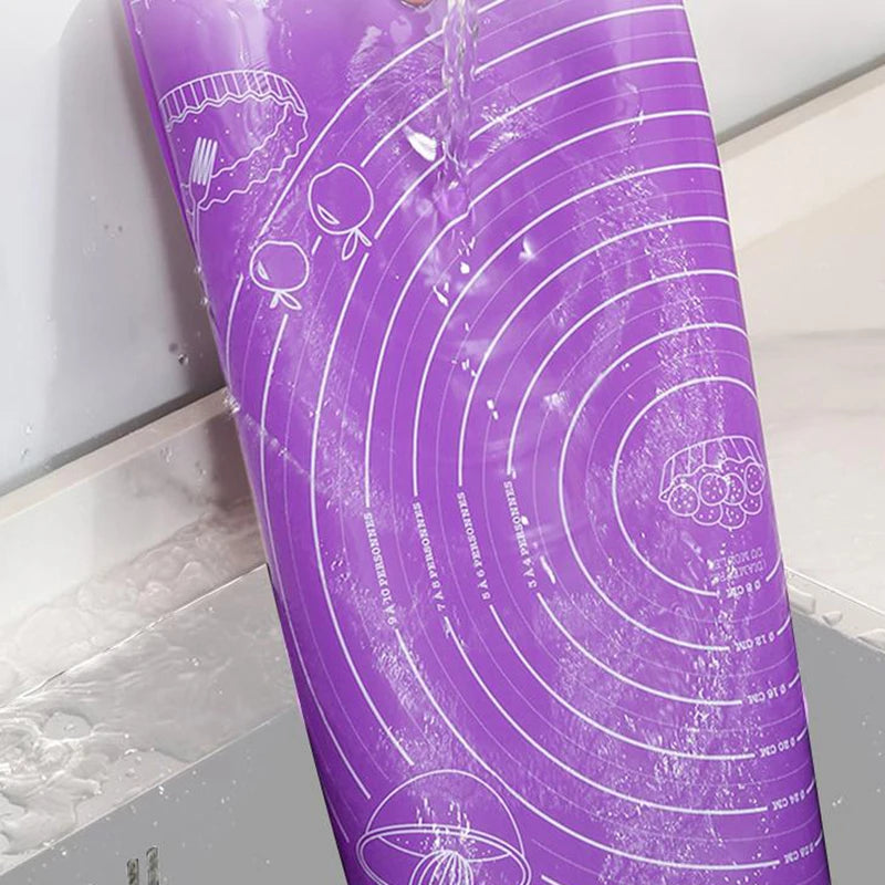 Kitchen Accessories-Silicone Baking Mats, Sheet Pizza Dough, Non-Stick, Maker Holder Pastry Kitchen Accessories, Cooking Tools Utensils, Bakeware Gadget
