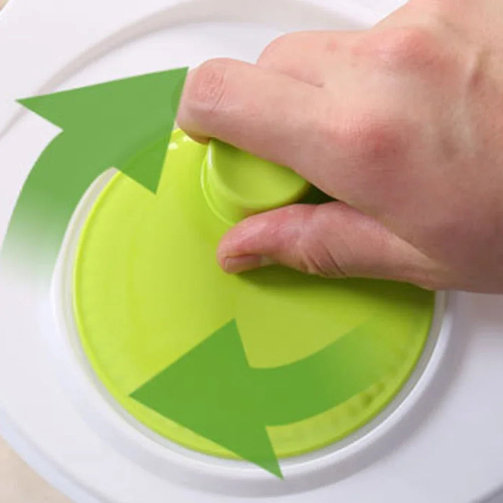 Kitchen-Multifunctional Salad Spinner & Lettuce Dryer – Manual Vegetable Drainer & Crisper Strainer