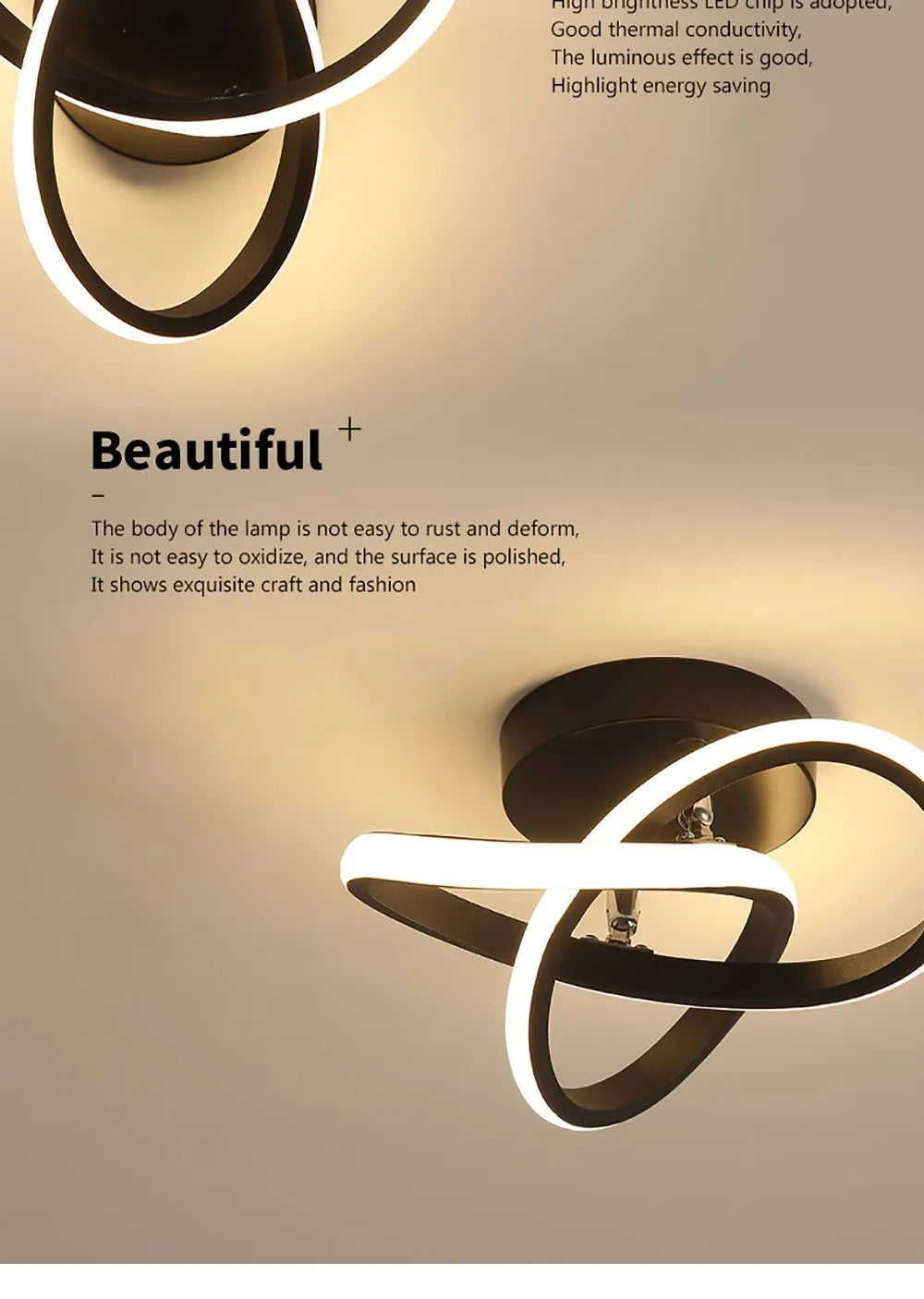 LED Ceiling Lights-Strip Aisle, Modern Lamps, Minimalist Living Room, Balcony, Entrance, Staircase, Led Luster Fixtures