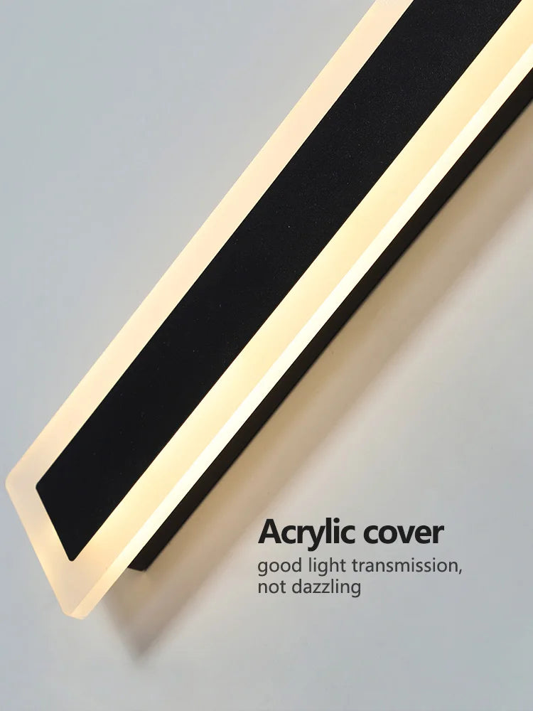 LED Outdoor Wall Light – Modern Weatherproof IP65 Fixture for Staircase, Patio & Entryways