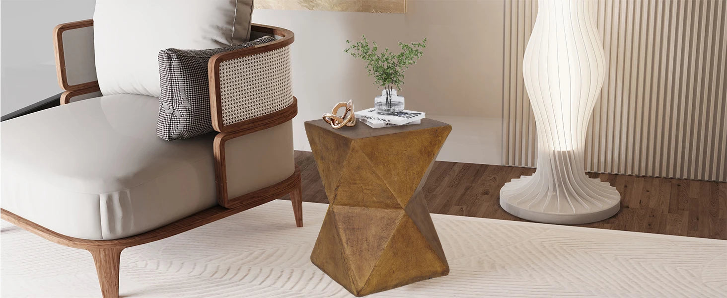 Accent Table-Outdoor Weight Concrete, Side Table, Indoor Sofa, Side Table, Patios, Plant Stand, Accent Table, Garden Stool, End Table