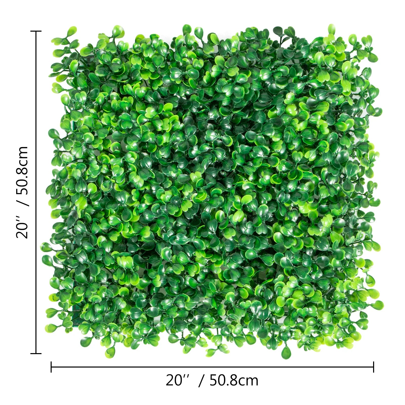 Hedge Wall-Artificial Boxwood Panel, UV 24pcs, 20x20/24x16 in, Boxwood Hedge Wall Panels. Artificial Grass Backdrop, Wall Green Grass, SucceBuy