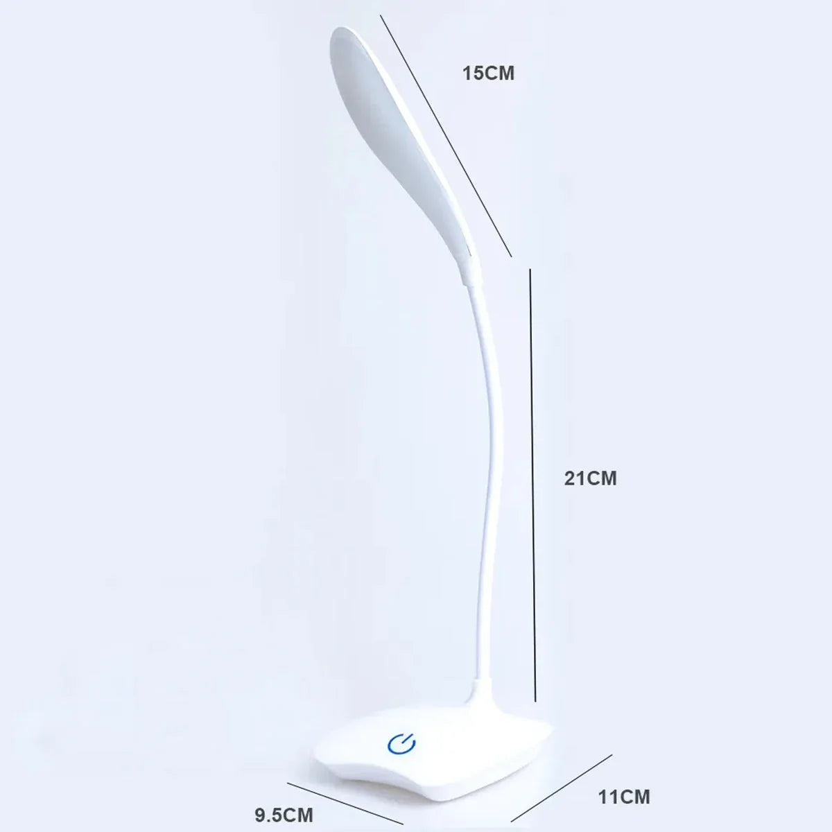 LED Desk Lamp - USB Charging – Portable Touch Control Reading Light with Eye-Caring Features