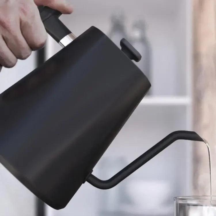 Electric Gooseneck Kettle – 1200W Fast Heating with Temp Control, Ideal for Pour-Over Coffee & Tea