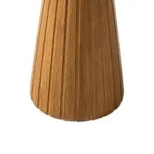End Table - Compact Walnut Wood Round Pedestal – Martini Table & Plant Stand for Small Spaces