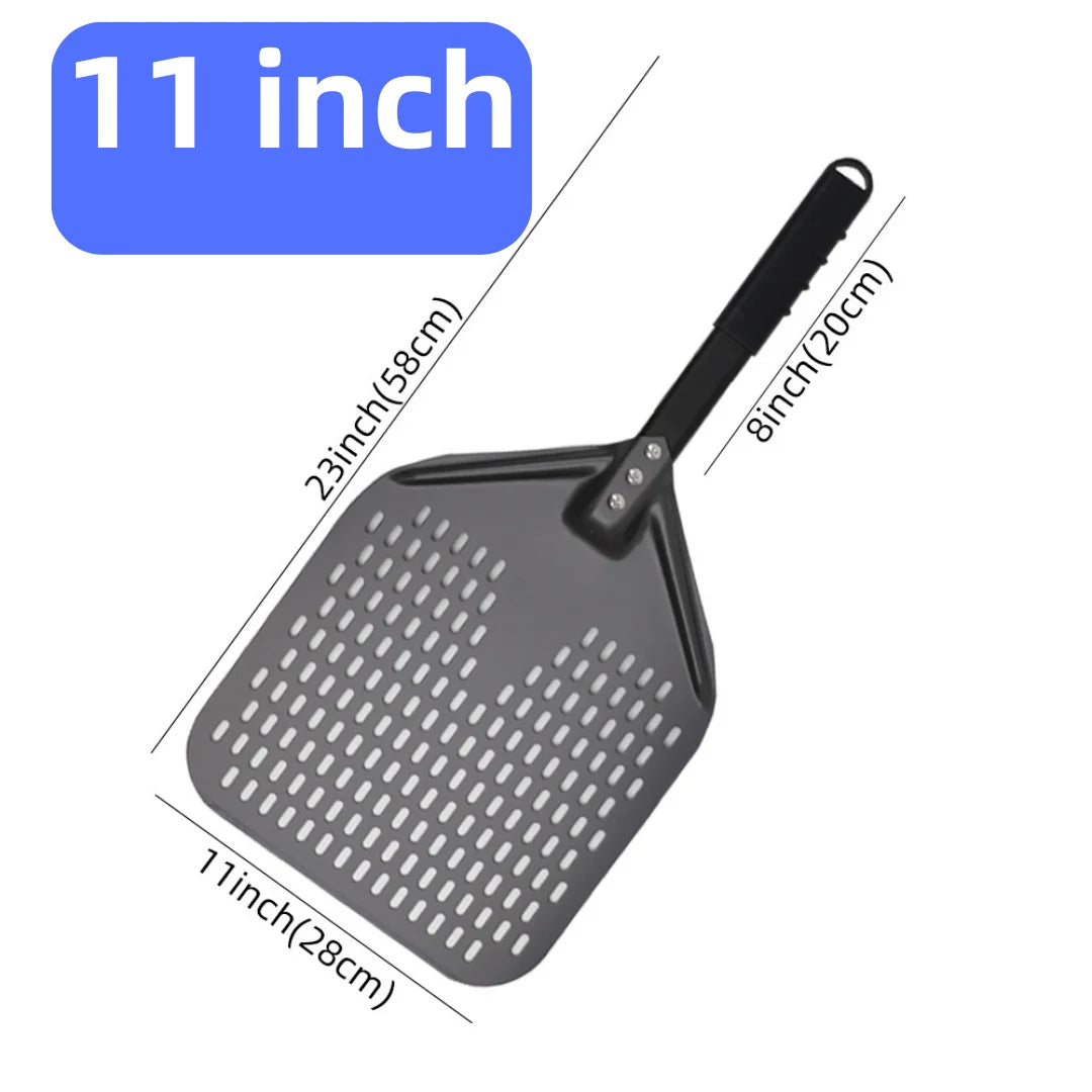 Home Kitchen: Pizza Shovel: Big Perforated Shovel Paddle - Multiple Sizes from 10 to 16 Inch