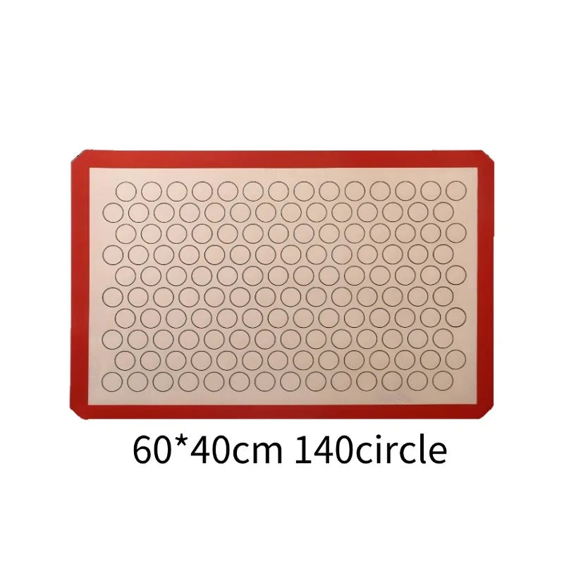Baking Mat-Silicone Kneading Pad Dough Mat Pizza Cake Dough Maker Kitchen Cooking Grill Non-Stick Gadgets Bakeware Pastry Mat
