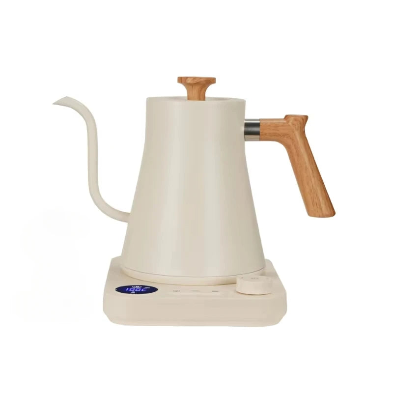 Electric Gooseneck Kettle - Intelligent 900ML – Precise Temp Control  Pot for Coffee, Tea & More