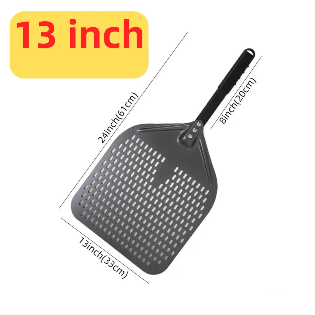 Home Kitchen: Pizza Shovel: Big Perforated Shovel Paddle - Multiple Sizes from 10 to 16 Inch