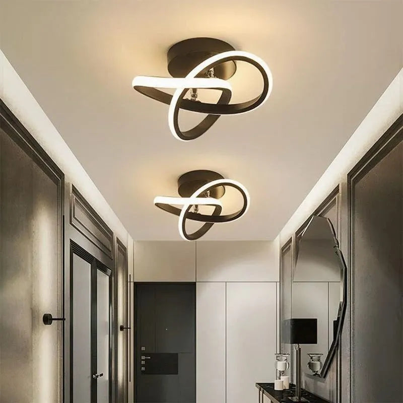 LED Ceiling Lights-Strip Aisle, Modern Lamps, Minimalist Living Room, Balcony, Entrance, Staircase, Led Luster Fixtures