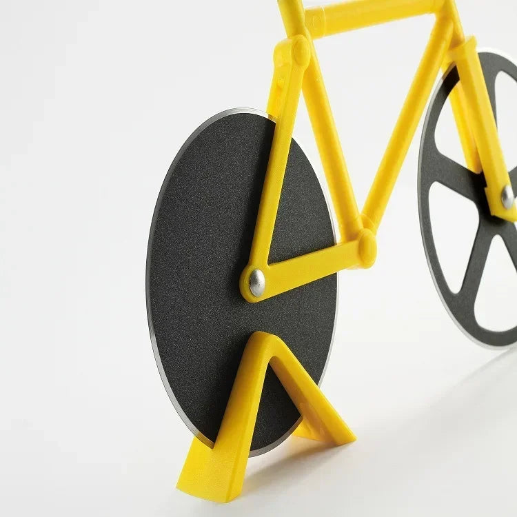 Pizza Cutter Stainless Steel Bicycle Shape Wheel Bike Roller Pizza Chopper Slicer Pizza Cutting Knife Kitchen Tools