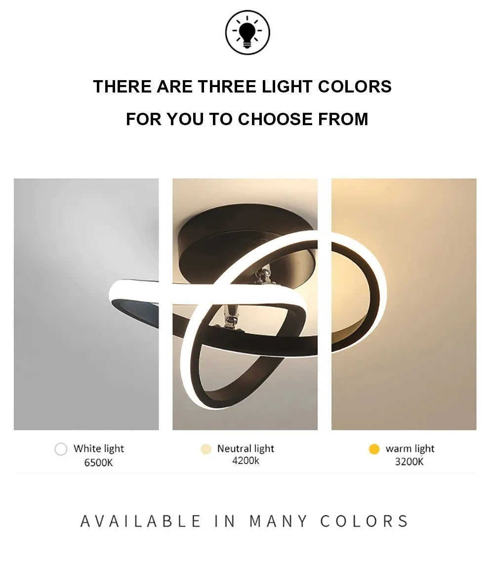 LED Ceiling Lights-Strip Aisle, Modern Lamps, Minimalist Living Room, Balcony, Entrance, Staircase, Led Luster Fixtures