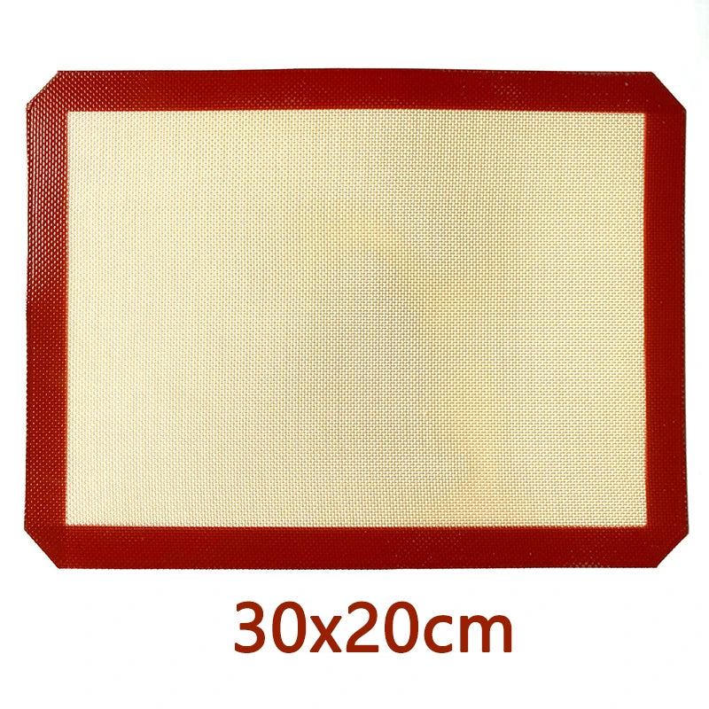 Baking Mat-Non-Stick Silicone Macaron for Bake Pans Macaroon Pastry Cookie Making Professional Grade Nonstick