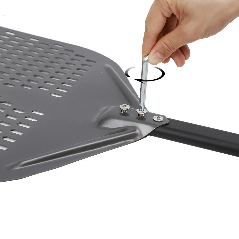 Home Kitchen: Pizza Shovel: Big Perforated Shovel Paddle - Multiple Sizes from 10 to 16 Inch