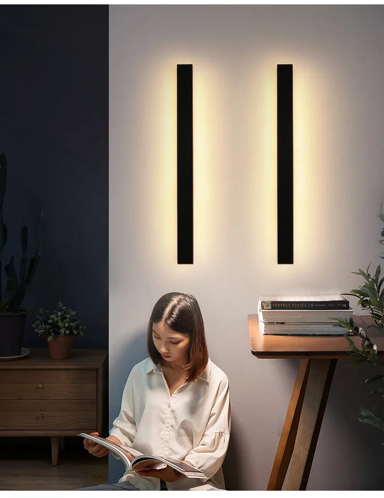 LED Strip Lighting-Outdoor Waterproof Wall Lamp LED Strip Background, Wall Lamp, Stair Garden Lamp, IP65 Wall Lights