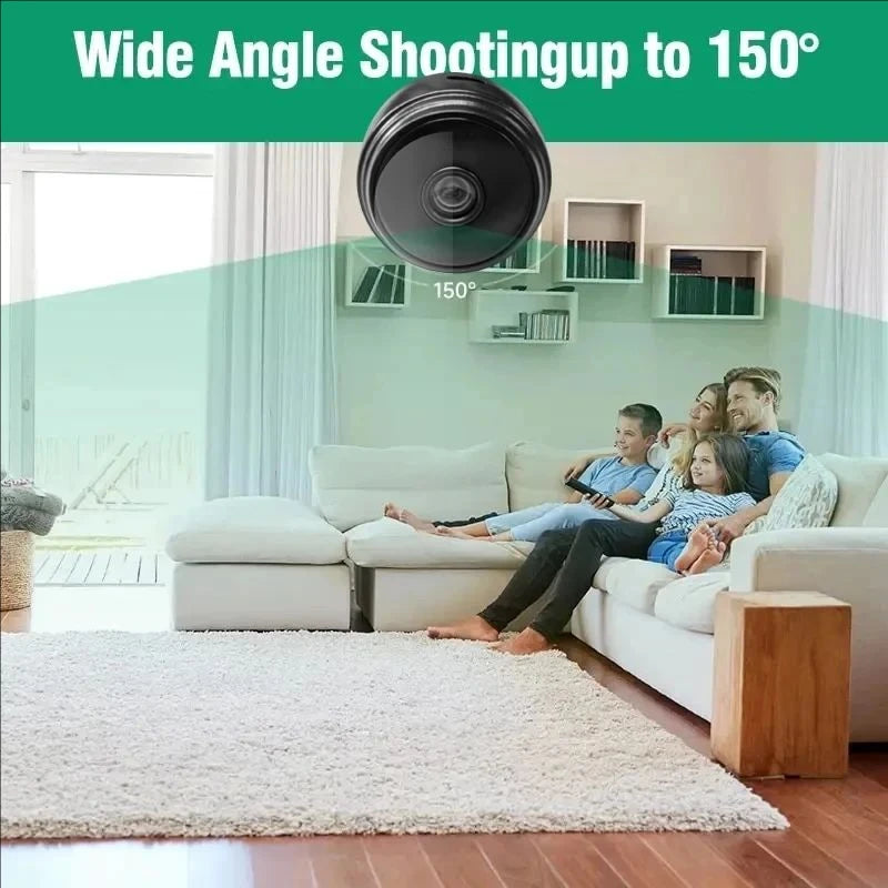 Wireless-WiFi Camera, A9 Mini Video Recorder, Security Monitoring, Intelligent Home Security