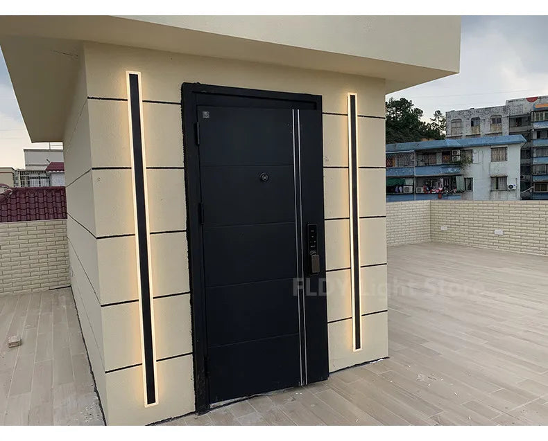 LED Wall Lamp-IP65 Waterproof, Long LED Lamp, Outdoor Wall Lamp, balcony, corridor, staircase, entrance, garden light