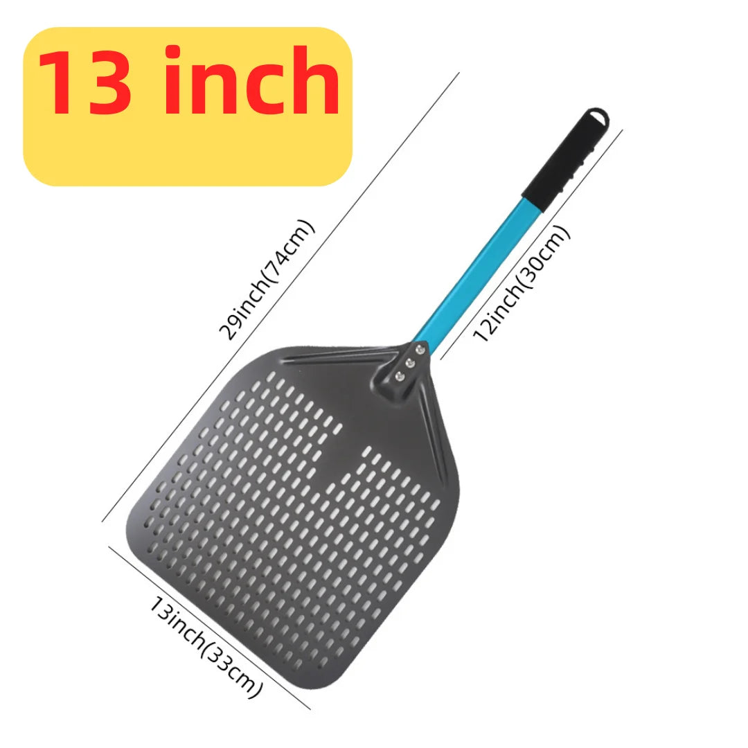 Home Kitchen: Pizza Shovel: Big Perforated Shovel Paddle - Multiple Sizes from 10 to 16 Inch