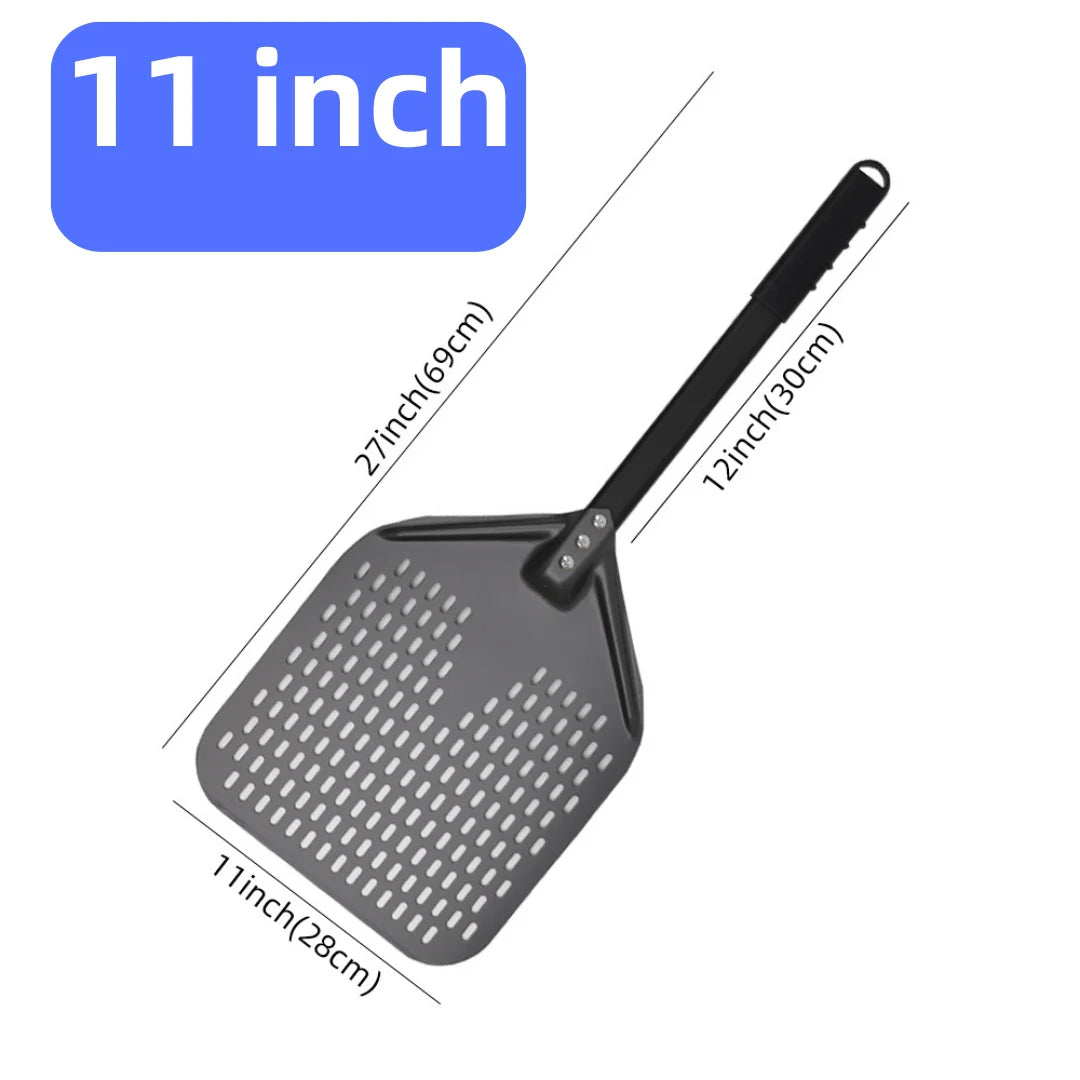 Home Kitchen: Pizza Shovel: Big Perforated Shovel Paddle - Multiple Sizes from 10 to 16 Inch