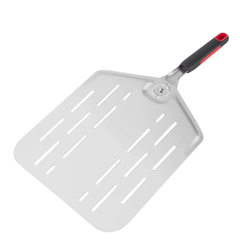 Pizza Peel-Folding Handle 11 Inch, Non Stick, Stainless Steel, Dishwasher Safe, 21.5 Inch, Baker's Spatula, Oven Tool, BBQ Accessories