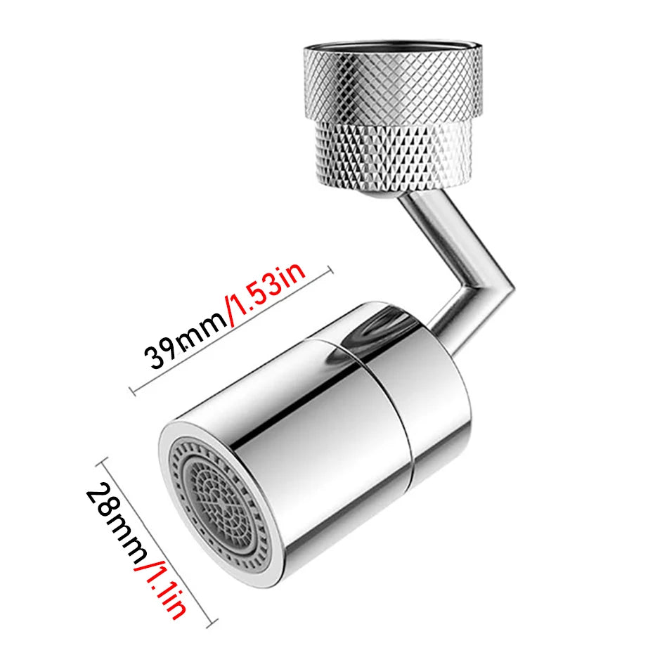 Home Kitchen: Faucet Aerator: Anti-Splash - Universal 720° Rotatable Sprayer - Water-Saving - Nozzle, Extender for Kitchen & Bathroom