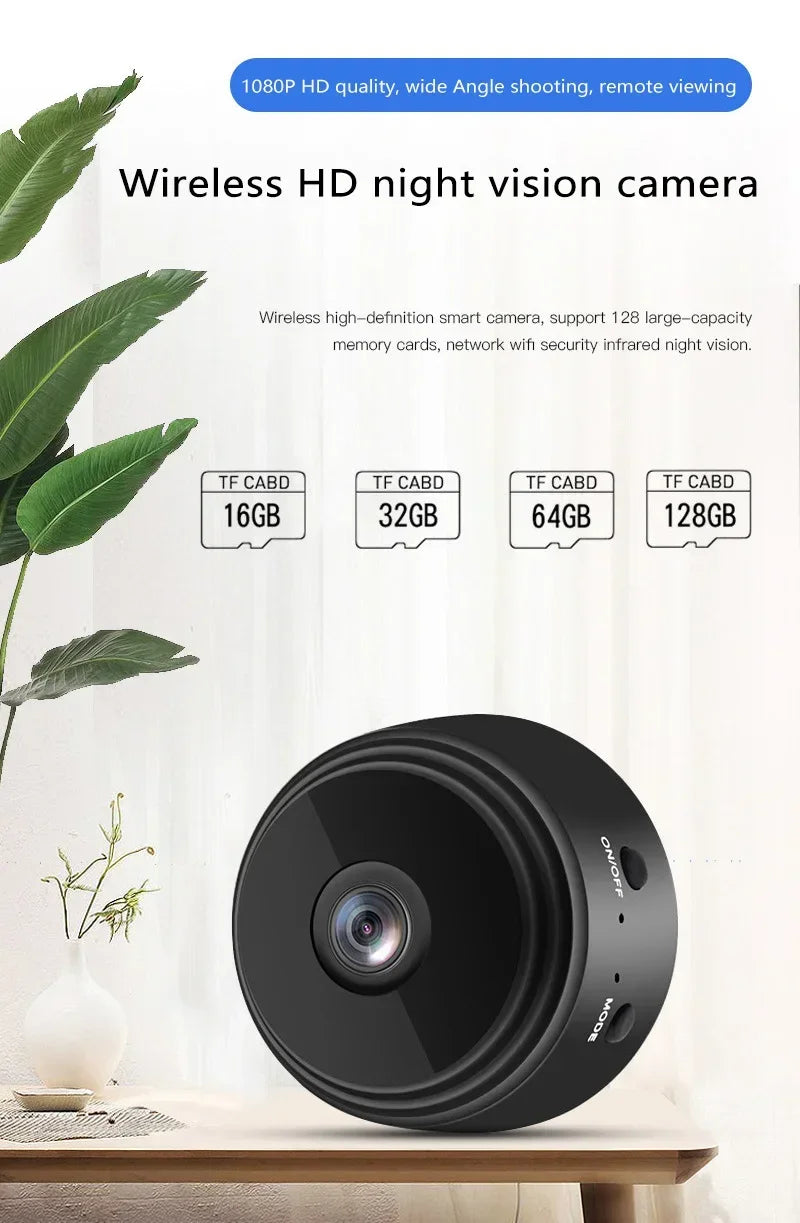 WiFi Camera – Mini Xiaomi A9 - 1080P HD Wireless Security Monitor with Night Vision & Remote Access
