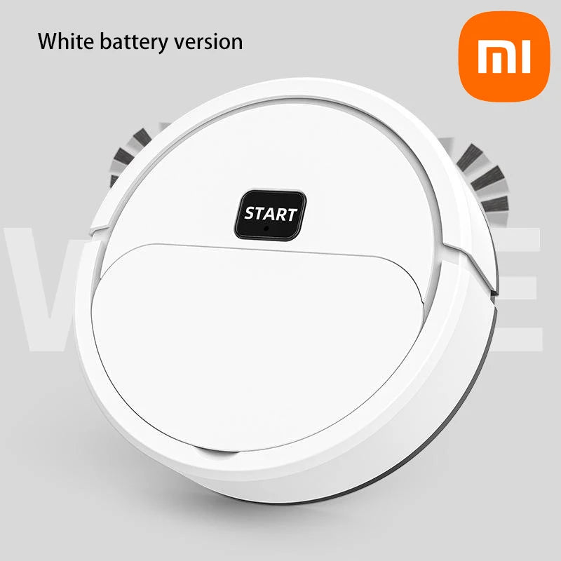 Home Gadget: Vacuum Cleaner: Robot - Automatic Sweeping - USB Rechargeable or Battery - Wet Mop, Dry Sweeping - Intelligent 3 In 1 - Xiaomi