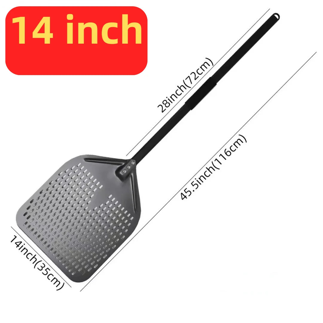 Home Kitchen: Pizza Shovel: Big Perforated Shovel Paddle - Multiple Sizes from 10 to 16 Inch