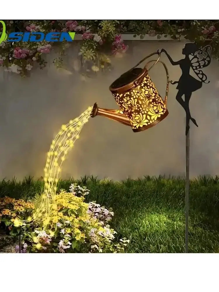 Solar Watering Can-LED Lights, Outdoor, Hanging, Waterproof, Garden Decor, Solar Garden Lights, Yard Deco