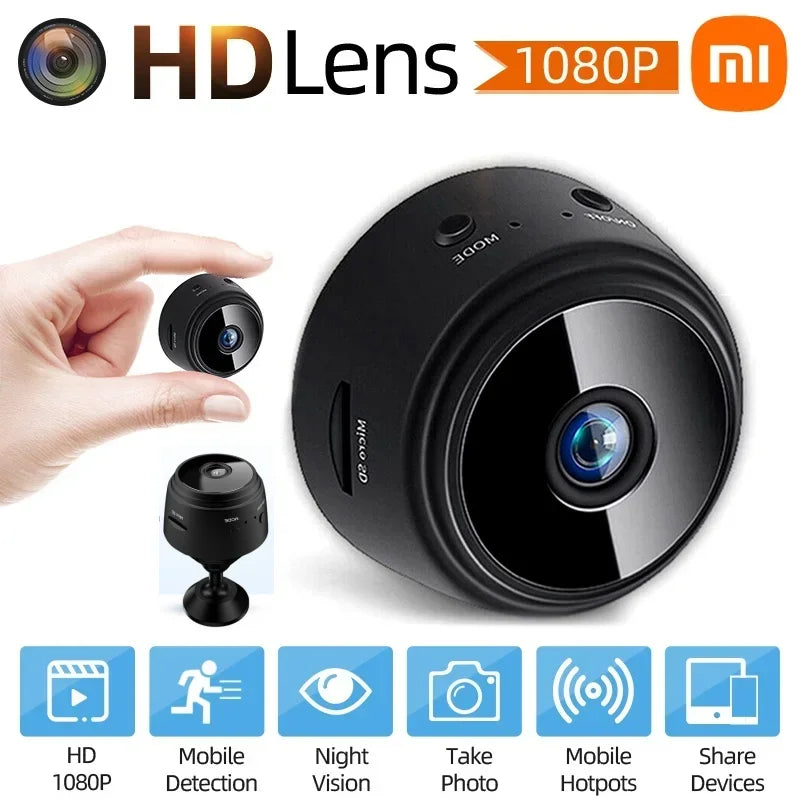 WiFi Camera – Mini Xiaomi A9 - 1080P HD Wireless Security Monitor with Night Vision & Remote Access