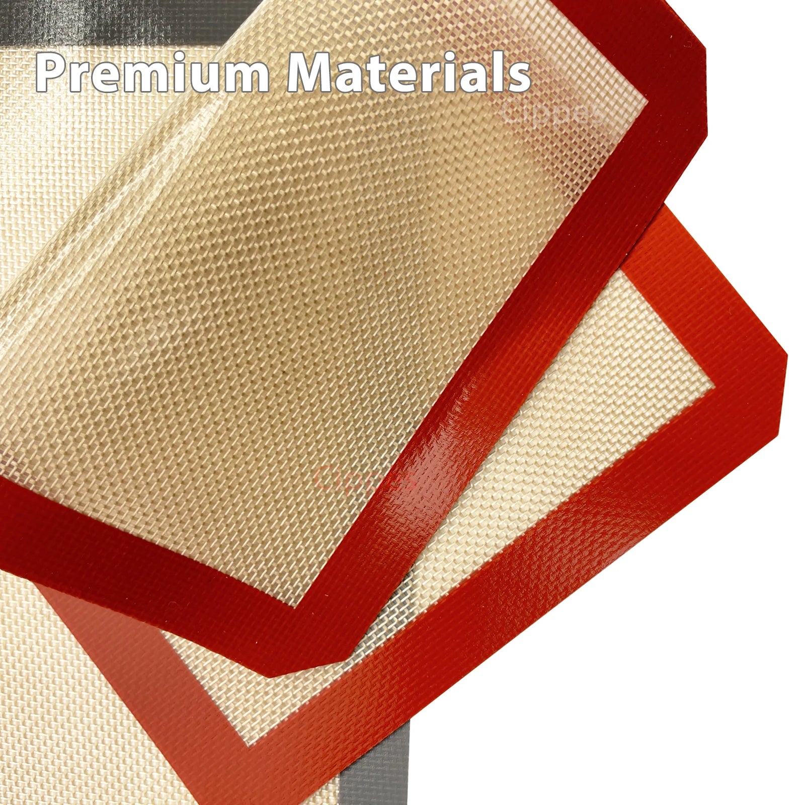 Baking Mat, Non-Stick, Reusable, Silicone–for Oven, 2 Sizes 30/42cm, Heat Resistant, Bakeware Sheets - 1PC, 2PCS