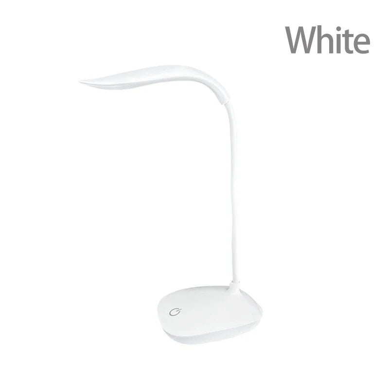 LED Desk Lamp - USB Charging – Portable Touch Control Reading Light with Eye-Caring Features
