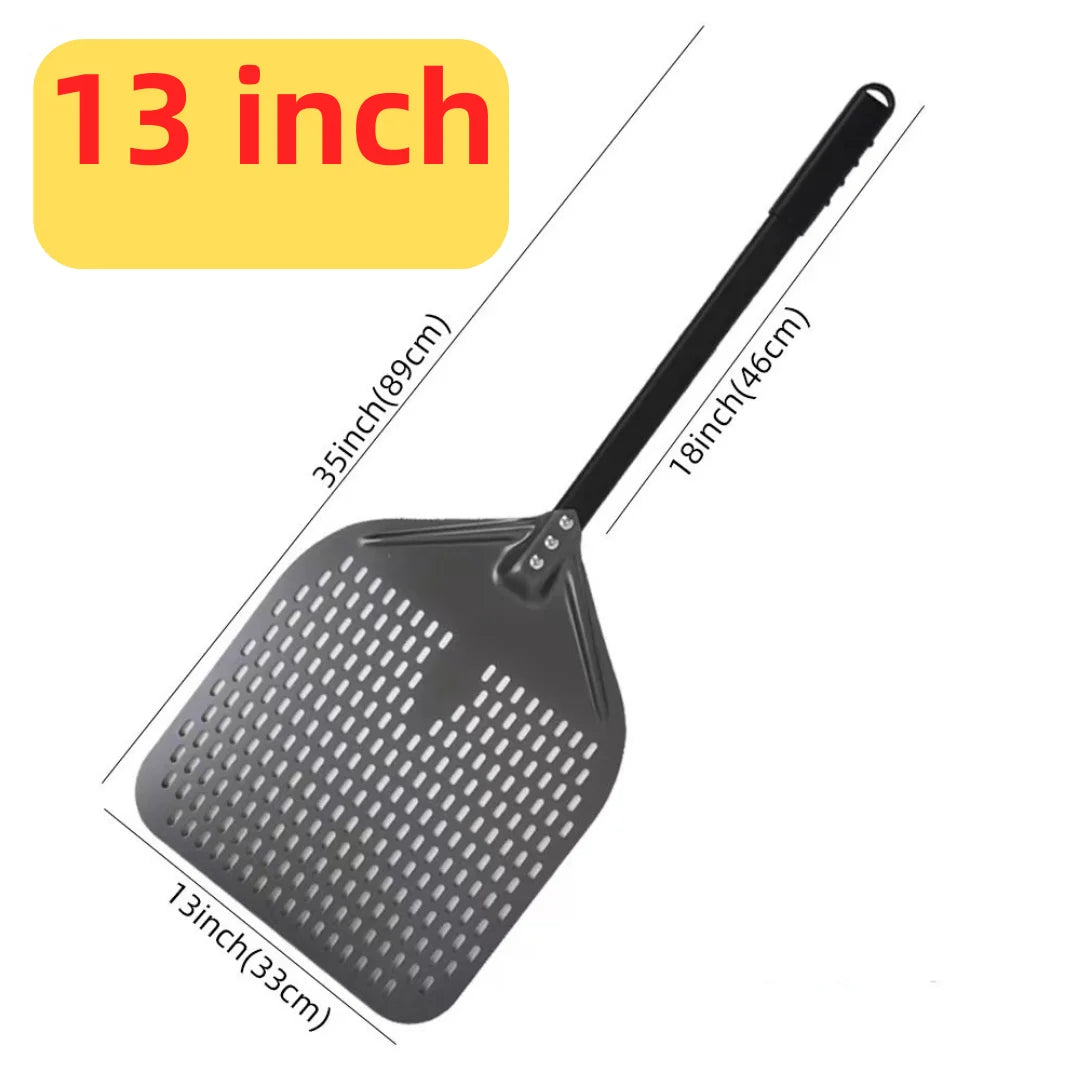 Home Kitchen: Pizza Shovel: Big Perforated Shovel Paddle - Multiple Sizes from 10 to 16 Inch