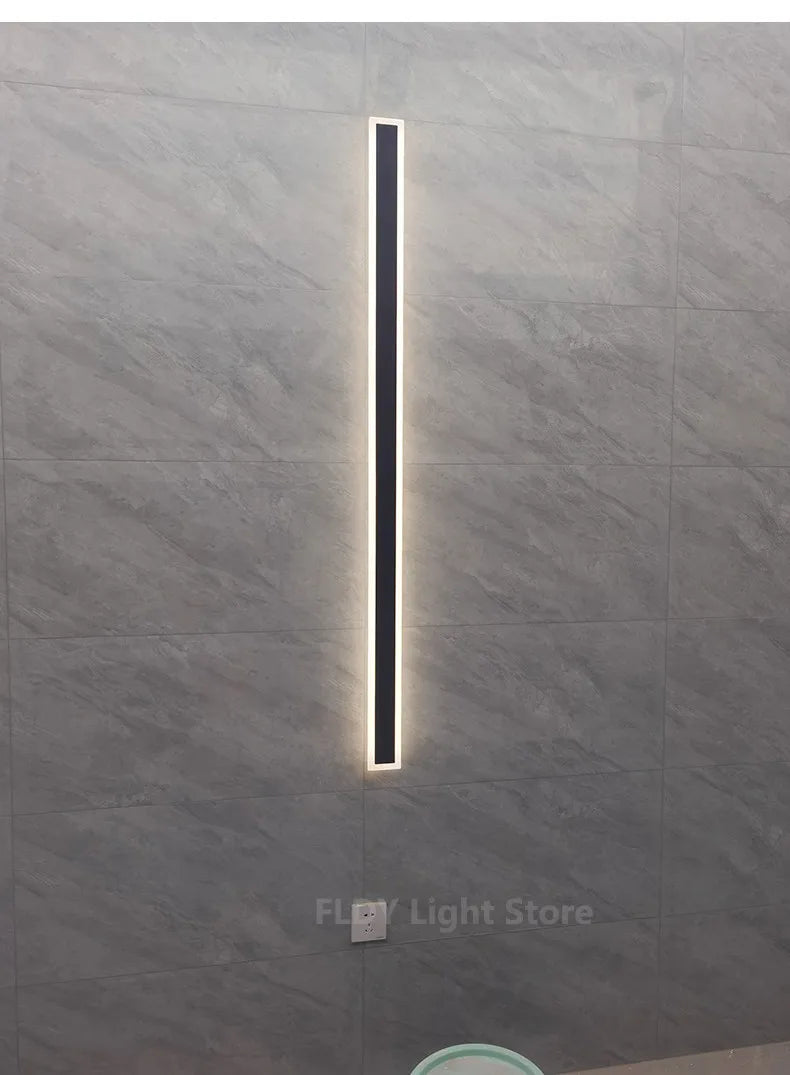 LED Wall Lamp-IP65 Waterproof, Long LED Lamp, Outdoor Wall Lamp, balcony, corridor, staircase, entrance, garden light