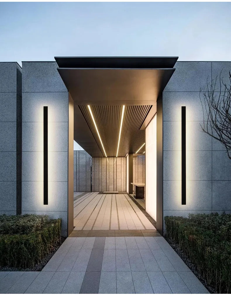 LED Strip Lighting-Outdoor Waterproof Wall Lamp LED Strip Background, Wall Lamp, Stair Garden Lamp, IP65 Wall Lights