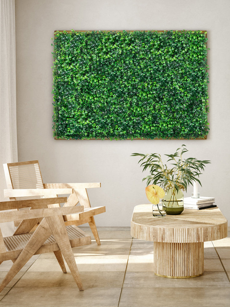 Hedge Wall-Artificial Boxwood Panel, UV 24pcs, 20x20/24x16 in, Boxwood Hedge Wall Panels. Artificial Grass Backdrop, Wall Green Grass, SucceBuy